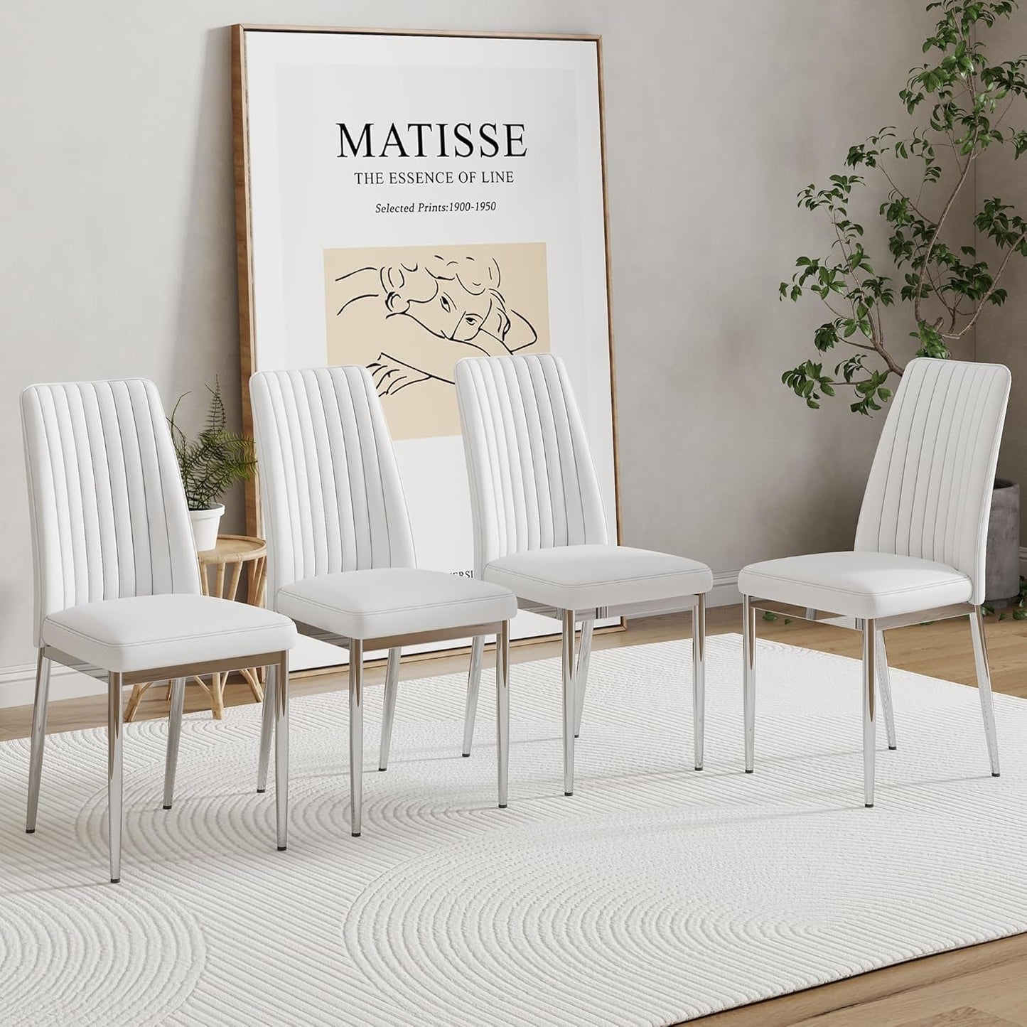 Modern Dining Chair Set of 4