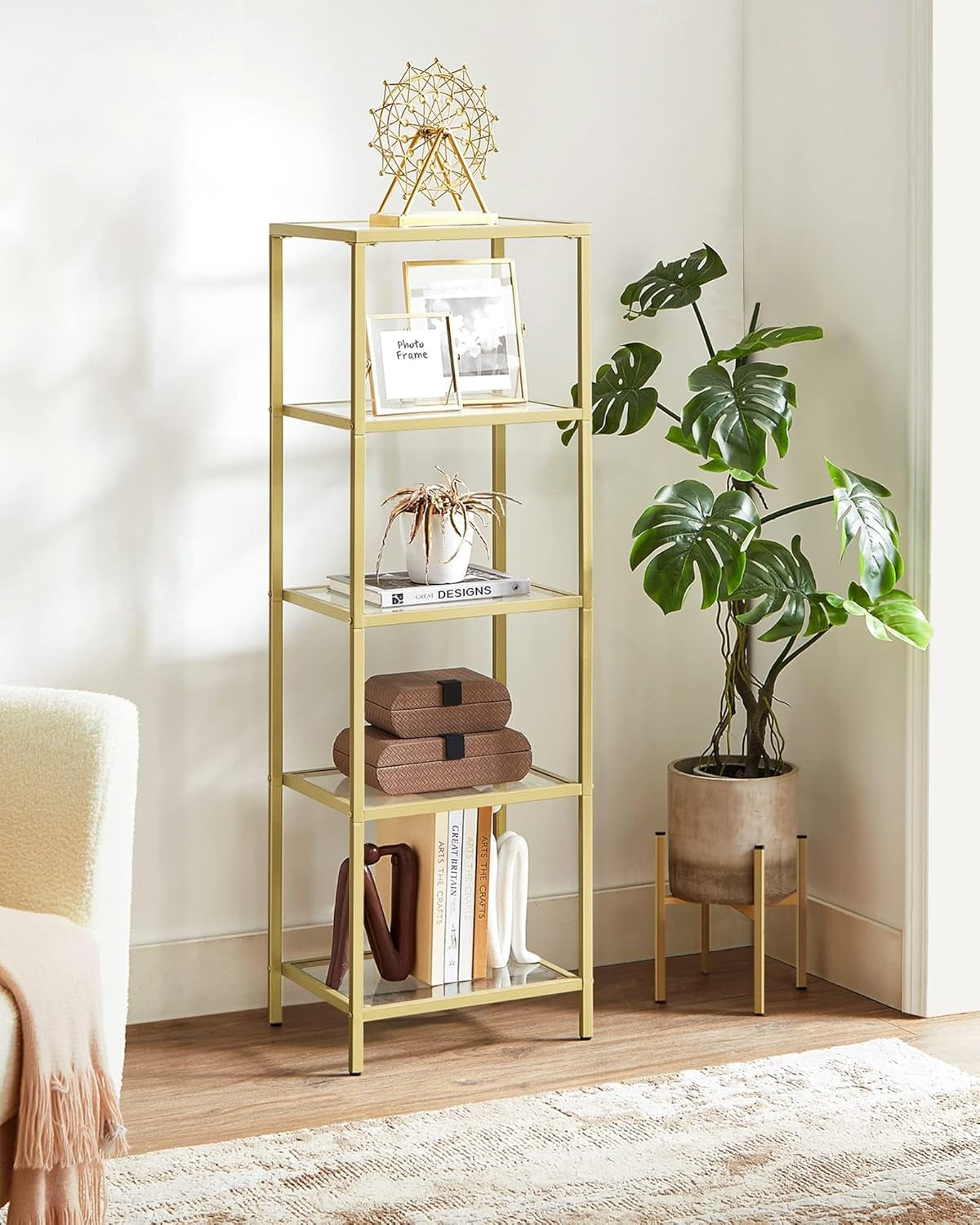 5-Tier Bookshelf