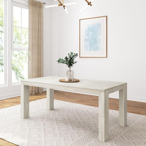 72 Inch Modern Wood Dining Table