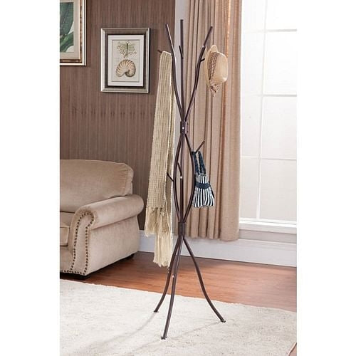 Metal Tree Branch Style Coat Rack