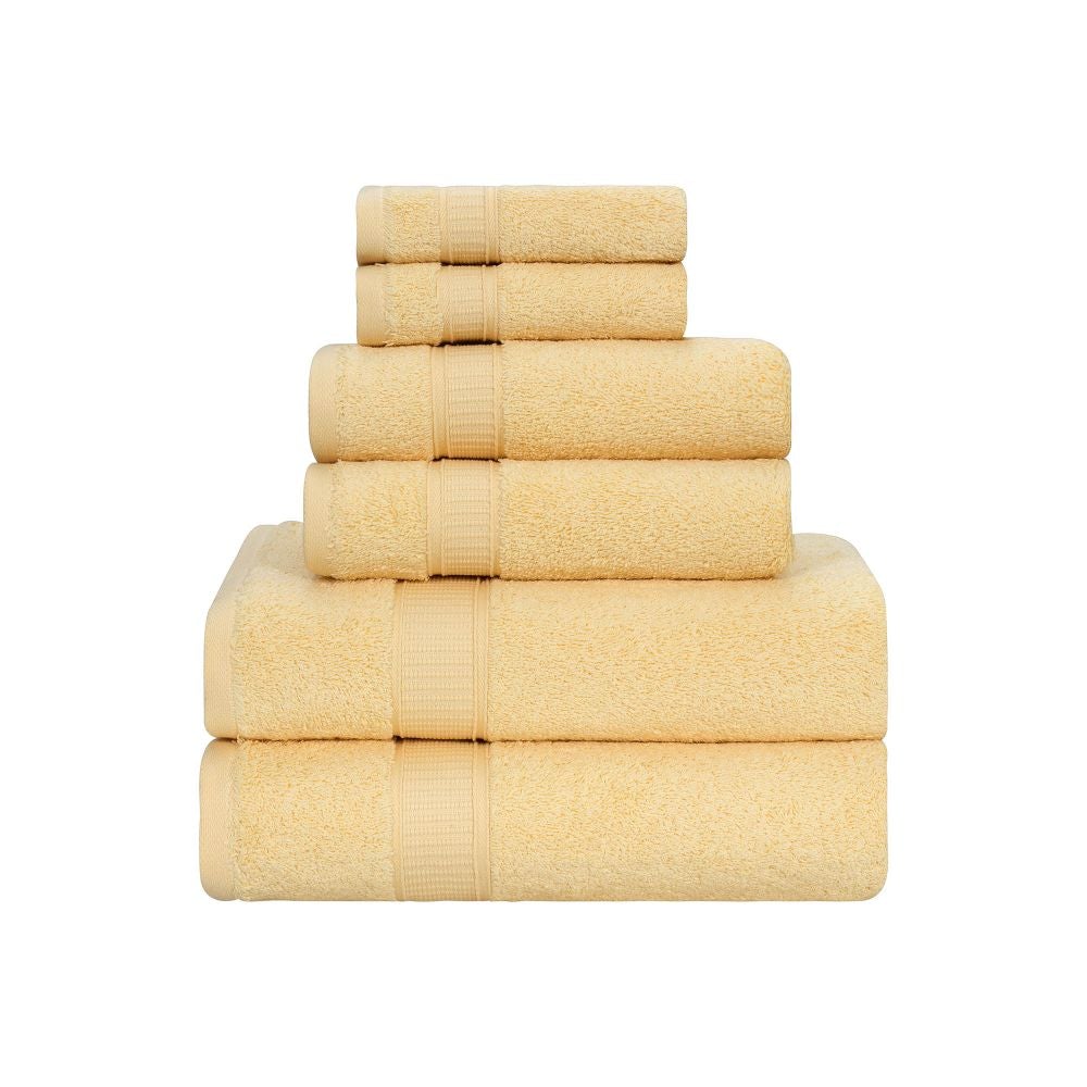 Turkish Cotton Full Bath Towel Set of 6