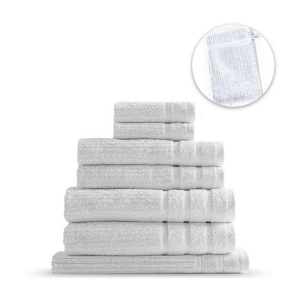 Royal Comfort Eden Egyptian Cotton 8 Piece Luxury Bath Towels Set