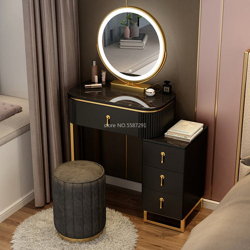 Gray Vanity Dresser