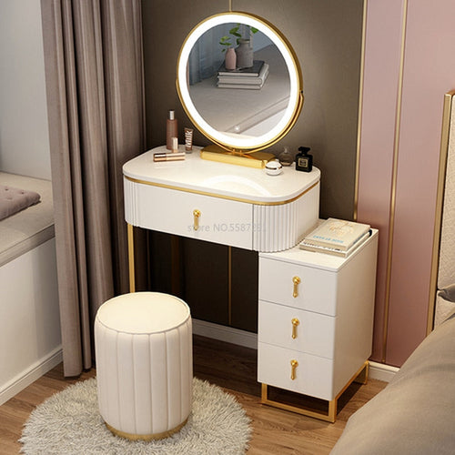 Gray Vanity Dresser