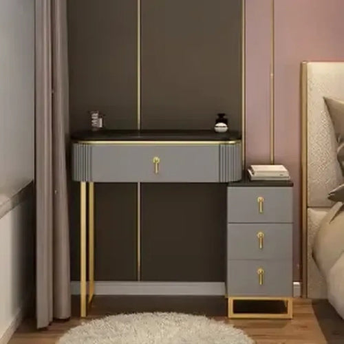 Gray Vanity Dresser