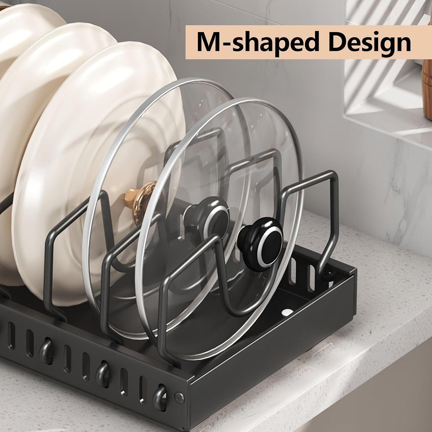 Metal Pull-Out Cabinet Organizer