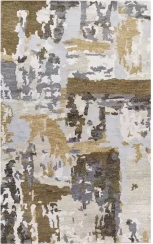 Multicolor Wool Area Rug