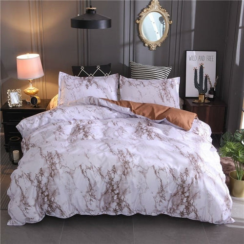 Marble Pattern Bedding Sets